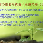 来たるべき時代において永遠の命を得る「勝利者だけが千年王国で永遠の命の祝福の前味わいを享受する」:聖書の重要な真理【永遠の命】(7)